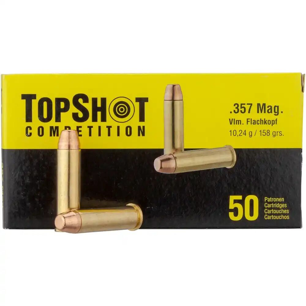 TOPSHOT Competition .357 Mag. Vollmantel 10,2g /158grs. 50 Stk